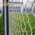 Hot dipped galvanized barbed wire chain link fence